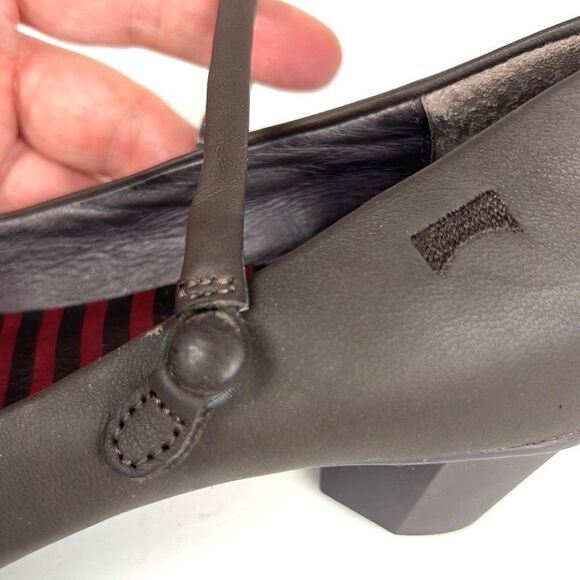 Camper Kim 21241 London Brown Leather
Mary Jane Pumps size 36 US 6 - Picture 9 of 16